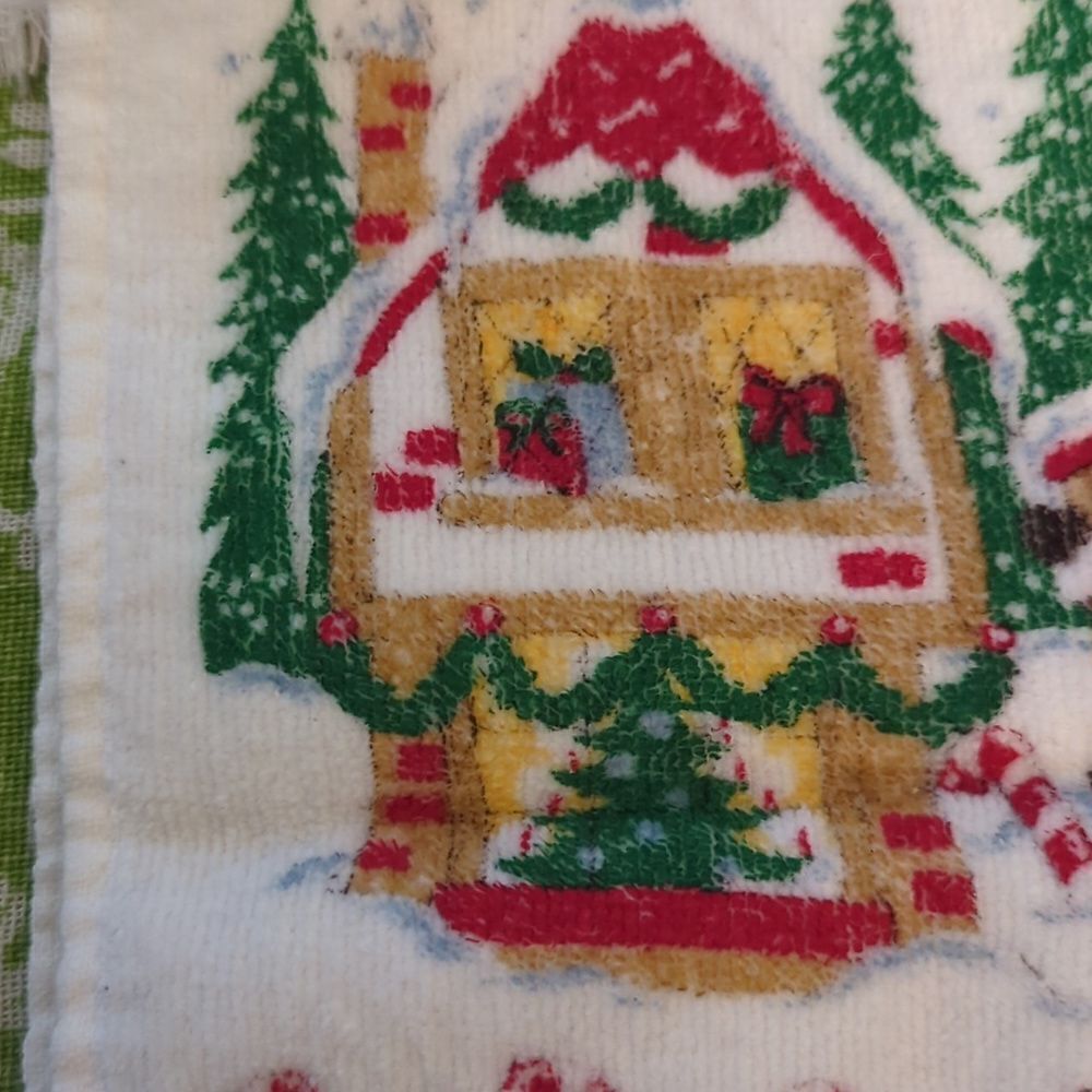 Vintage Christmas holiday towels‎ - Picture 8 of 13